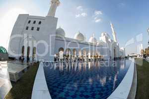 Sheikh Zayed Grand Mosque Abu Dhabi UAE