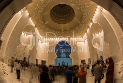 Sheikh Zayed Grand Mosque Abu Dhabi UAE