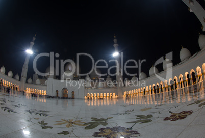 Sheikh Zayed Grand Mosque Abu Dhabi UAE