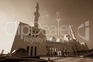 Sheikh Zayed Grand Mosque Abu Dhabi UAE