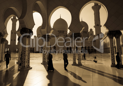 Sheikh Zayed Grand Mosque Abu Dhabi UAE