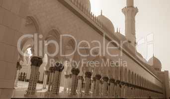 Sheikh Zayed Grand Mosque Abu Dhabi UAE