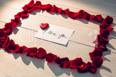 Composite image of i love you