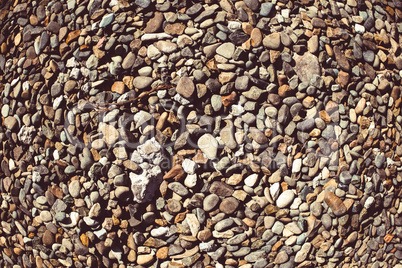 gravel for background at day