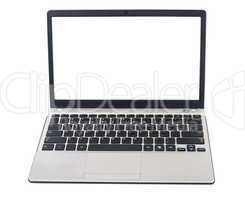laptop, white, screen, background, monitor, web, design, open, f