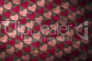 Composite image of valentines day pattern