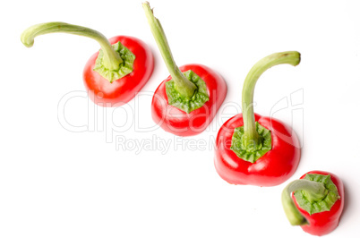 Red peppers