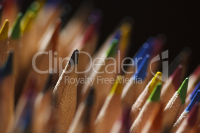 Edition rotating coloured pencils
