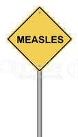 Measles Warning Sign