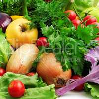 fresh fruits and vegetables