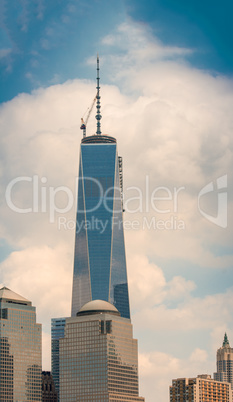 Lower Manhattan skyline, New York