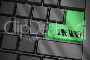Save money on black keyboard with green key
