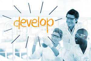 Develop against scientists working in laboratory