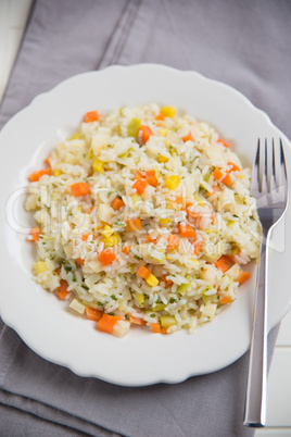 Gemüse Risotto