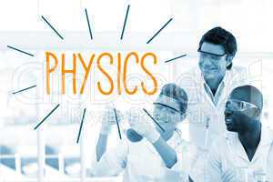 Physics against scientists working in laboratory