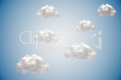 White cloud computing clouds