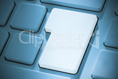 White enter key on keyboard