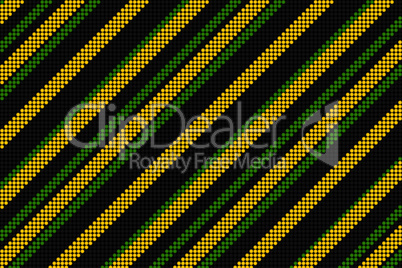 Cool linear pattern in black green and yellow