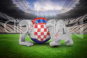 Croatia world cup 2014 message