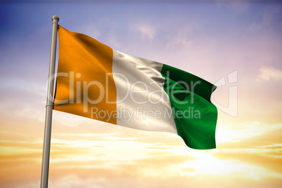 Ivory coast national flag