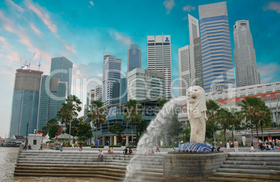 Singapore Skyscrapers and Architecture