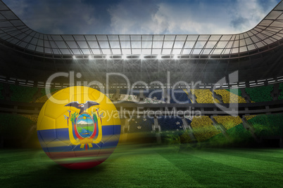 Football in ecuador colours