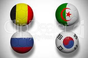 Group h footballs for world cup
