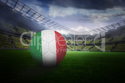 Football in italy colours