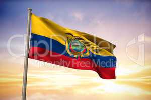 Ecuador national flag