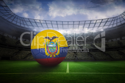Football in ecuador colours