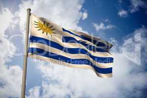 Uruguay national flag
