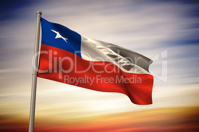 Chile national flag