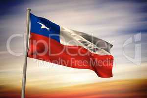 Chile national flag