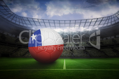 Football in chile colours