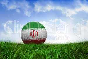 Football in iran colours