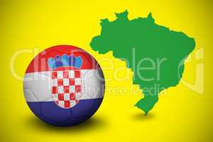 Football in croatia colours