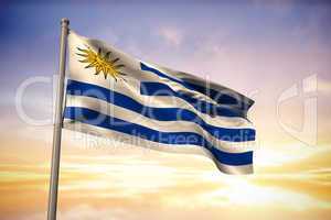 Uruguay national flag