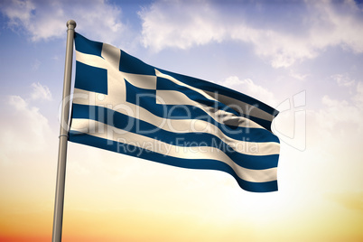 Greece national flag