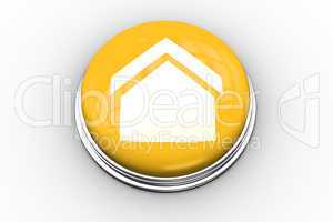 Composite image of house graphic on button