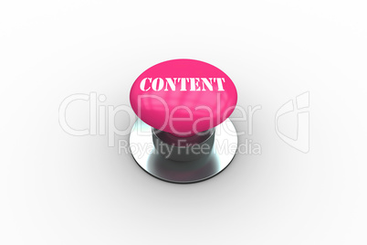 Content on pink push button