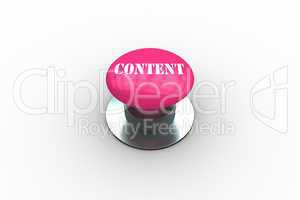 Content on pink push button