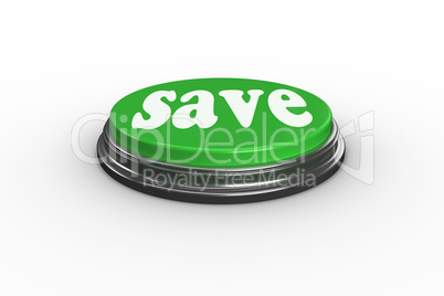 Save on digitally generated green push button
