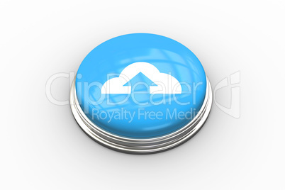 Composite image of cloud computing graphic on button