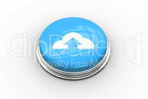Composite image of cloud computing graphic on button