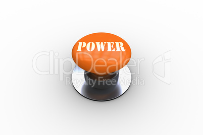 Power on orange push button