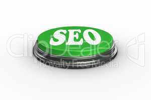 Seo on digitally generated green push button
