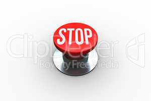 Stop on digitally generated red push button