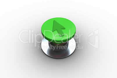 Composite image of arrow graphic on button