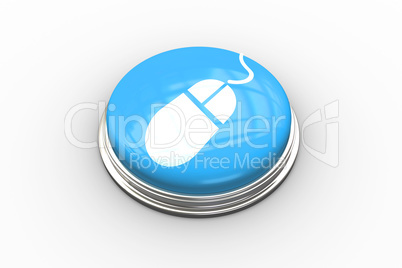 Composite image of computer mouse graphic on button