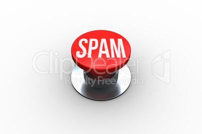 Spam on digitally generated red push button